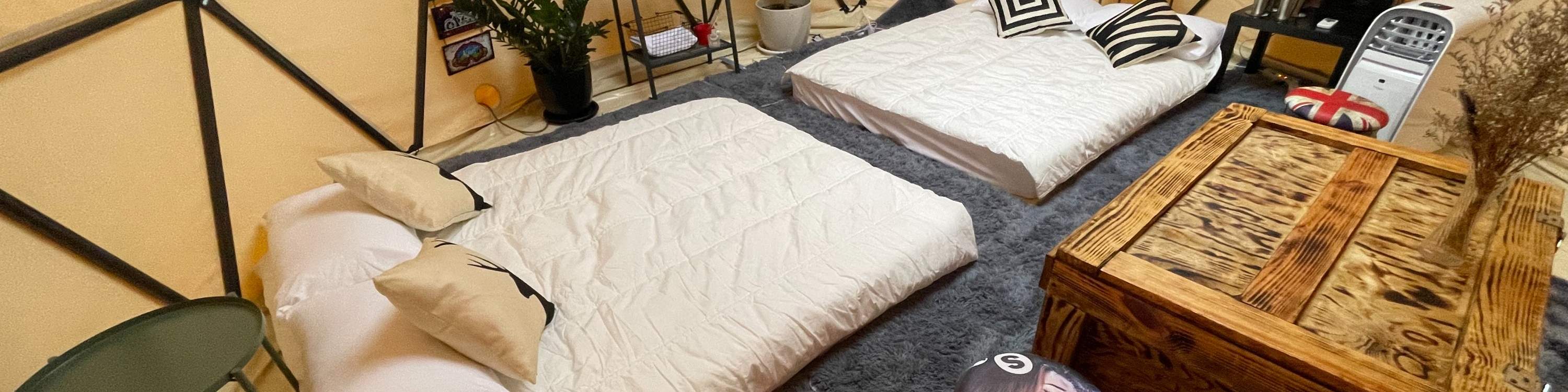 유노의 럭셔리 글램핑